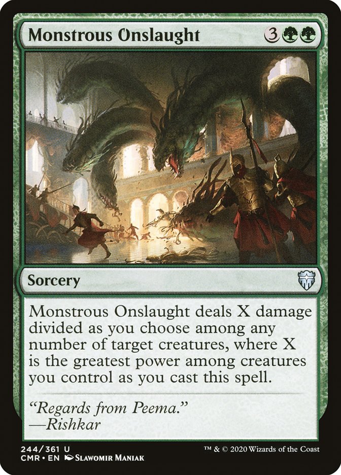 Monstrous Onslaught [Commander Legends] | Clutch Gaming