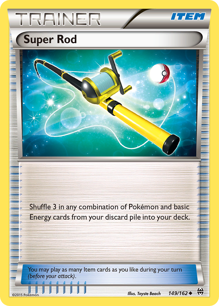 Super Rod (149/162) [XY: BREAKthrough] | Clutch Gaming