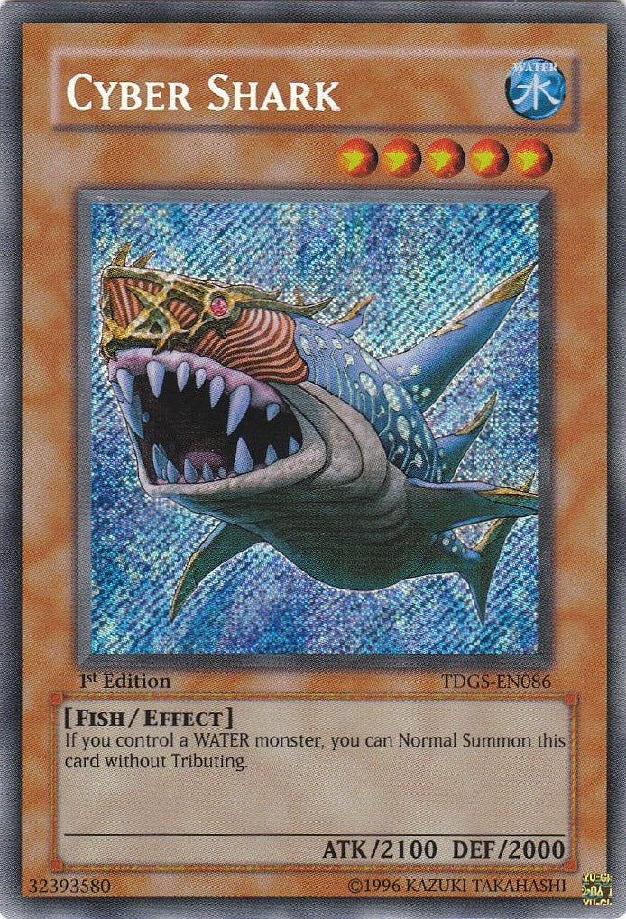 Cyber Shark [TDGS-EN086] Secret Rare | Clutch Gaming