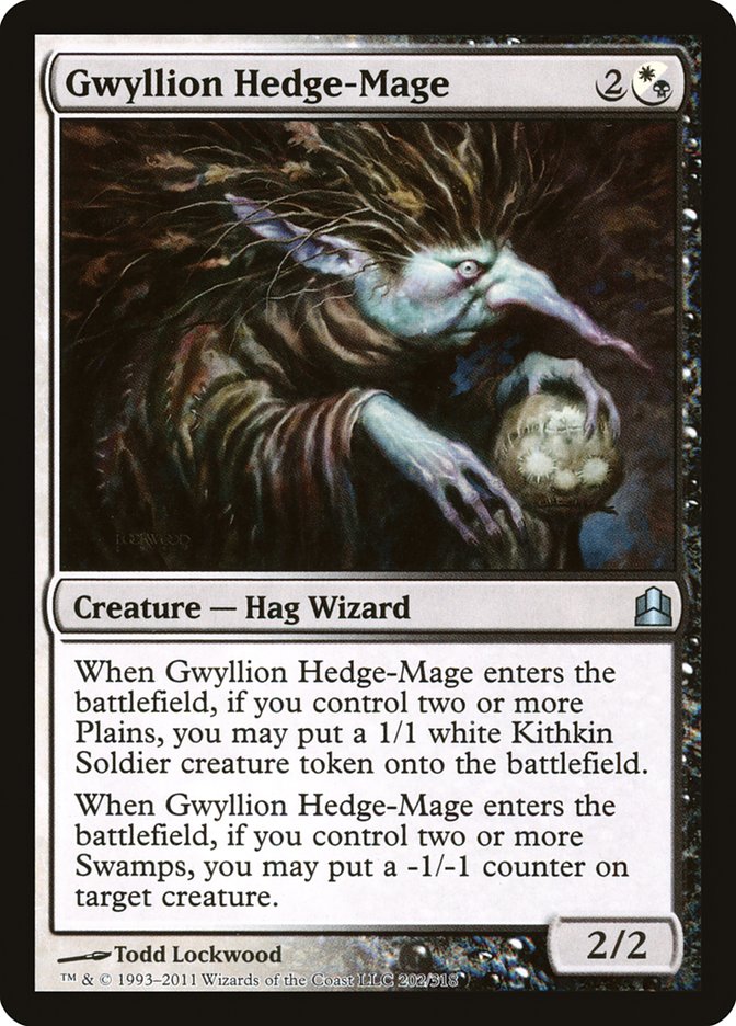 Gwyllion Hedge-Mage [Commander 2011] | Clutch Gaming