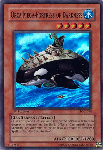 Orca Mega-Fortress of Darkness [IOC-084] Super Rare | Clutch Gaming