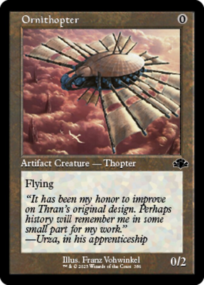 Ornithopter (Retro) [Dominaria Remastered] | Clutch Gaming