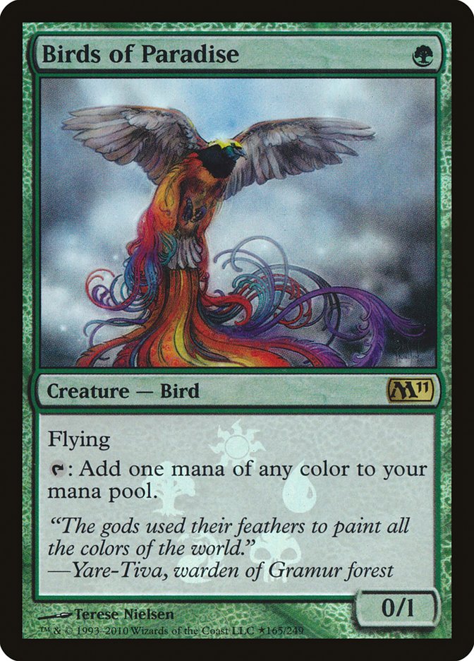 Birds of Paradise (Buy-A-Box) [Magic 2011 Promos] | Clutch Gaming