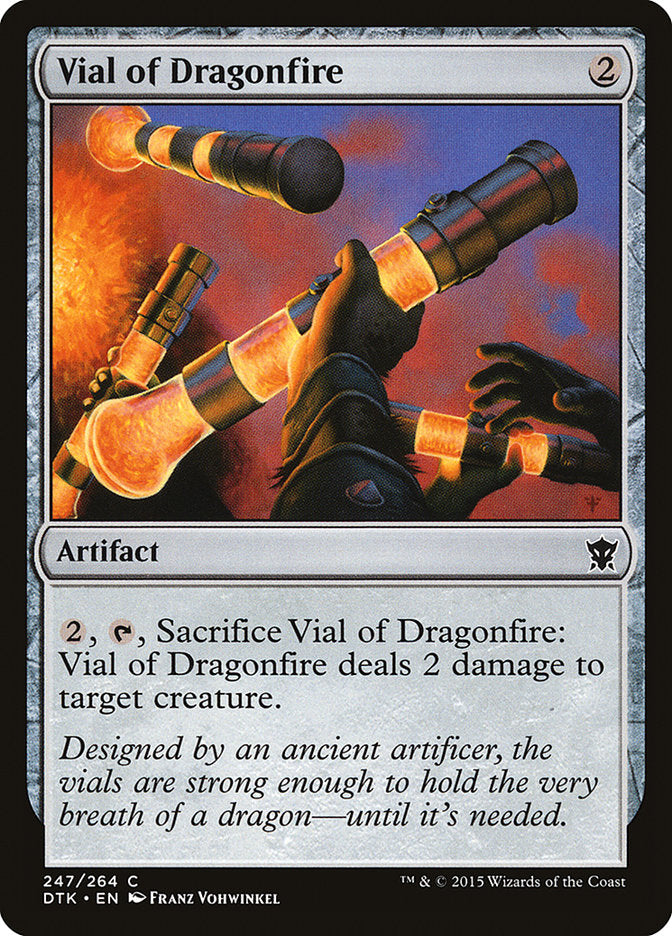 Vial of Dragonfire [Dragons of Tarkir] | Clutch Gaming