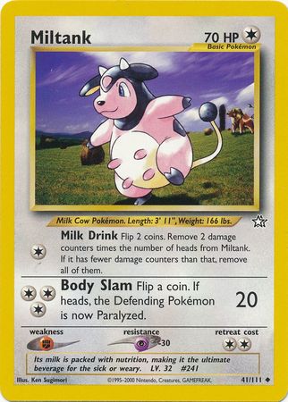 Miltank (41/111) [Neo Genesis Unlimited] | Clutch Gaming