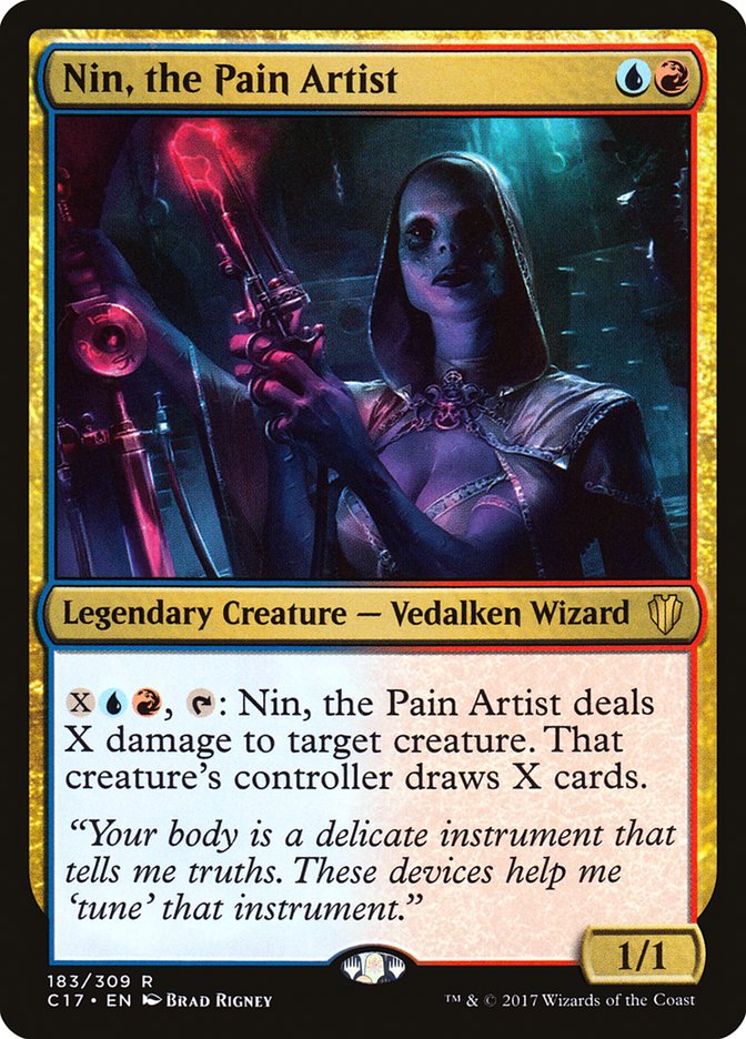 Nin, the Pain Artist [Commander 2017] | Clutch Gaming