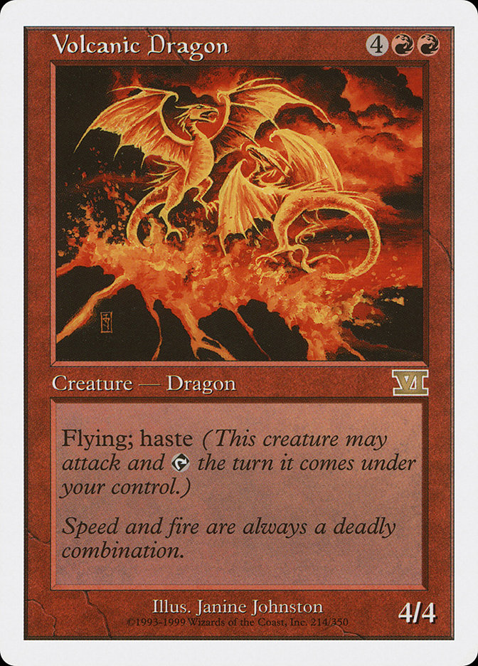 Volcanic Dragon [Classic Sixth Edition] | Clutch Gaming