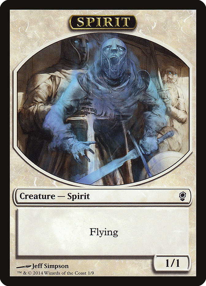 Spirit Token [Conspiracy Tokens] | Clutch Gaming