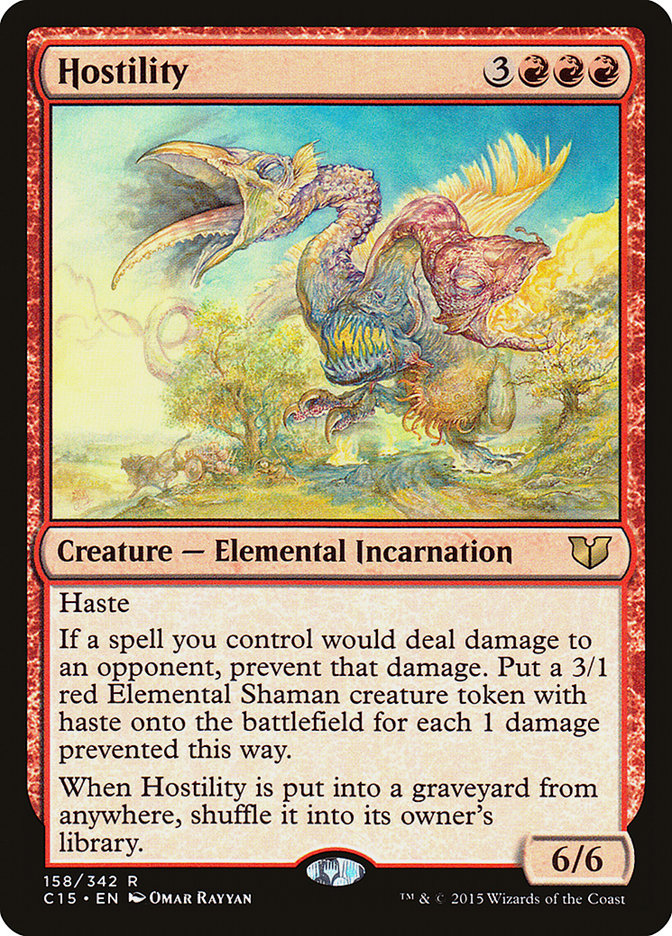 Hostility [Commander 2015] | Clutch Gaming