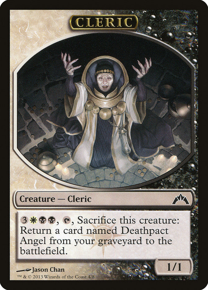 Cleric Token [Gatecrash Tokens] | Clutch Gaming