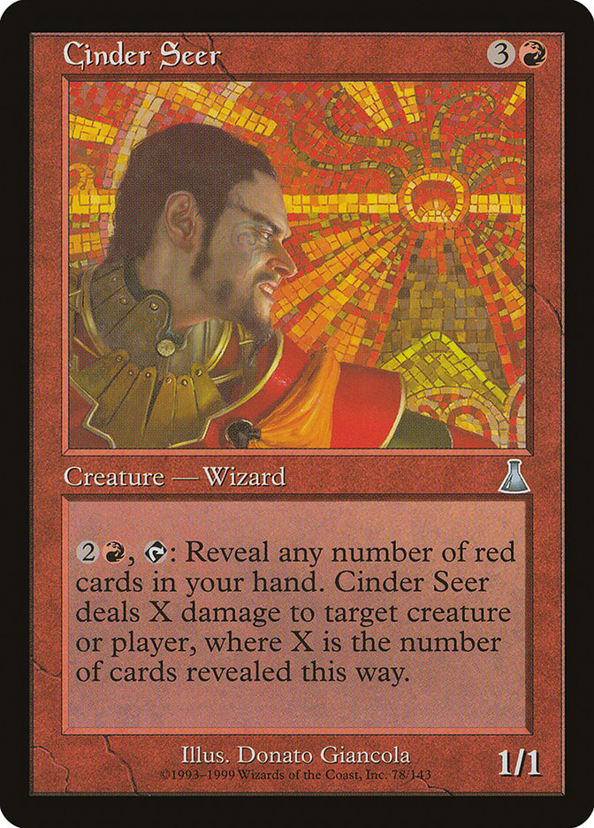 Cinder Seer [Urza's Destiny] | Clutch Gaming