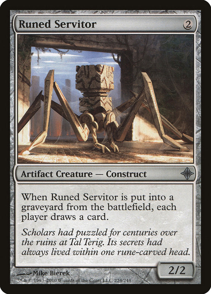 Runed Servitor [Rise of the Eldrazi] | Clutch Gaming