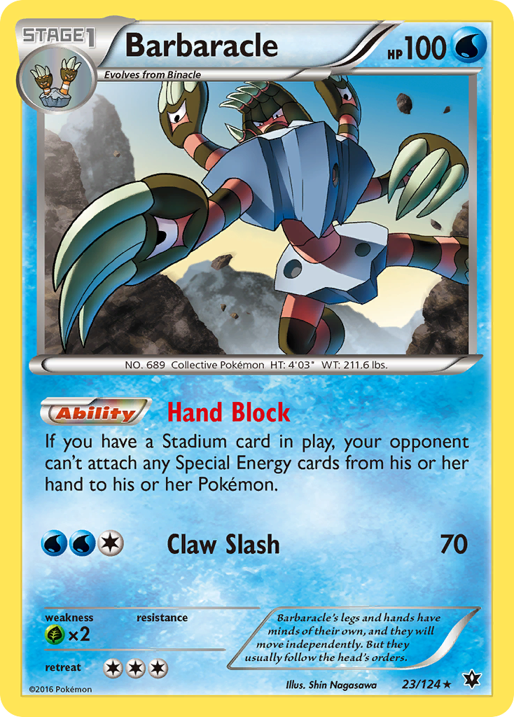 Barbaracle (23/124) [XY: Fates Collide] | Clutch Gaming