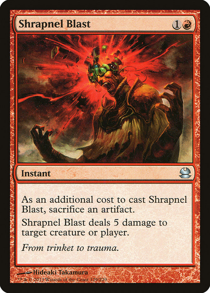 Shrapnel Blast [Modern Masters] | Clutch Gaming