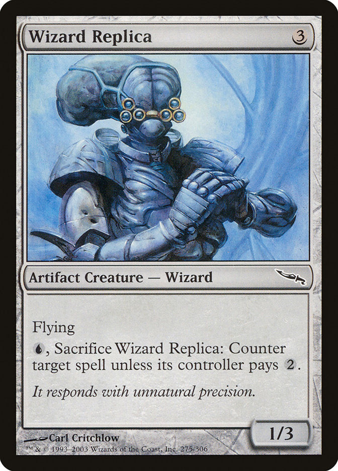 Wizard Replica [Mirrodin] | Clutch Gaming