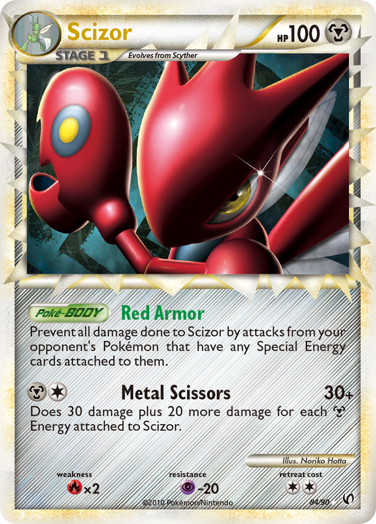 Scizor (84/90) [HeartGold & SoulSilver: Undaunted] | Clutch Gaming