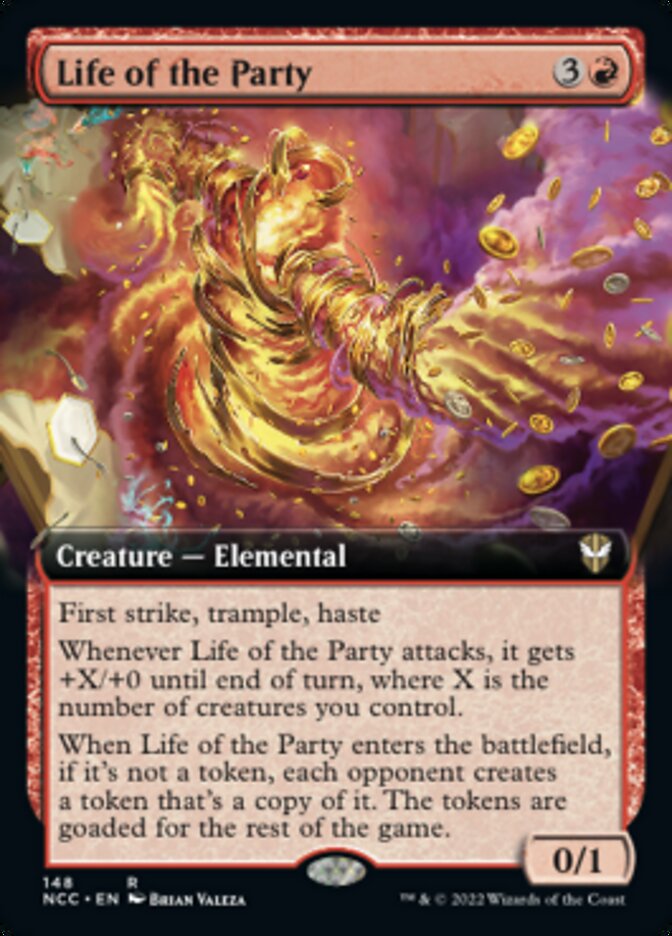 Life of the Party (Extended Art) [Streets of New Capenna Commander] | Clutch Gaming