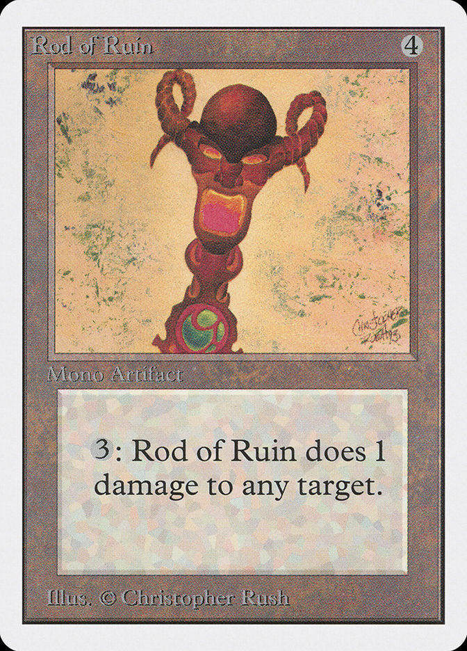 Rod of Ruin [Unlimited Edition] | Clutch Gaming