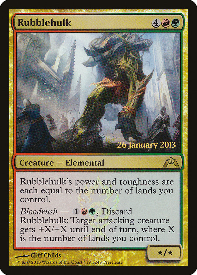 Rubblehulk [Gatecrash Prerelease Promos] | Clutch Gaming