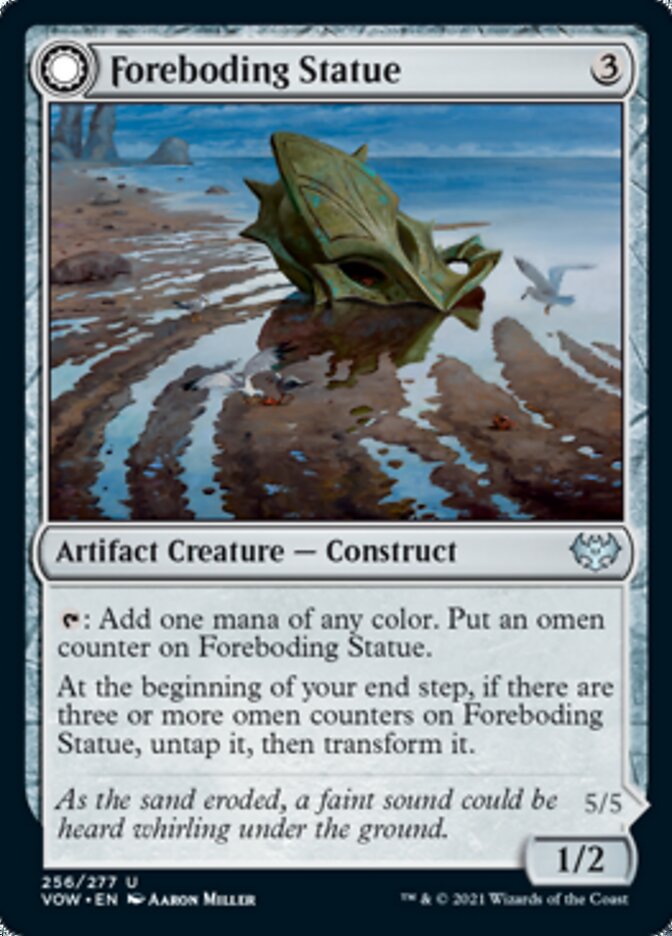 Foreboding Statue // Forsaken Thresher [Innistrad: Crimson Vow] | Clutch Gaming