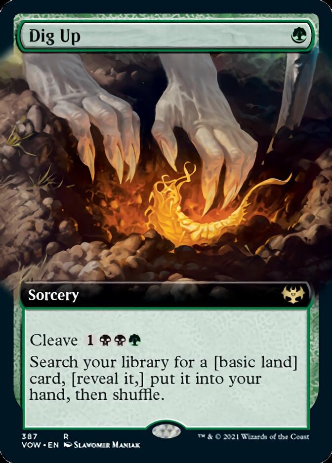 Dig Up (Extended Art) [Innistrad: Crimson Vow] | Clutch Gaming