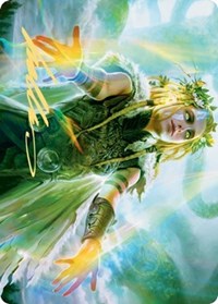 Revitalize Art Card (Gold-Stamped Signature) [Kaldheim Art Series] | Clutch Gaming