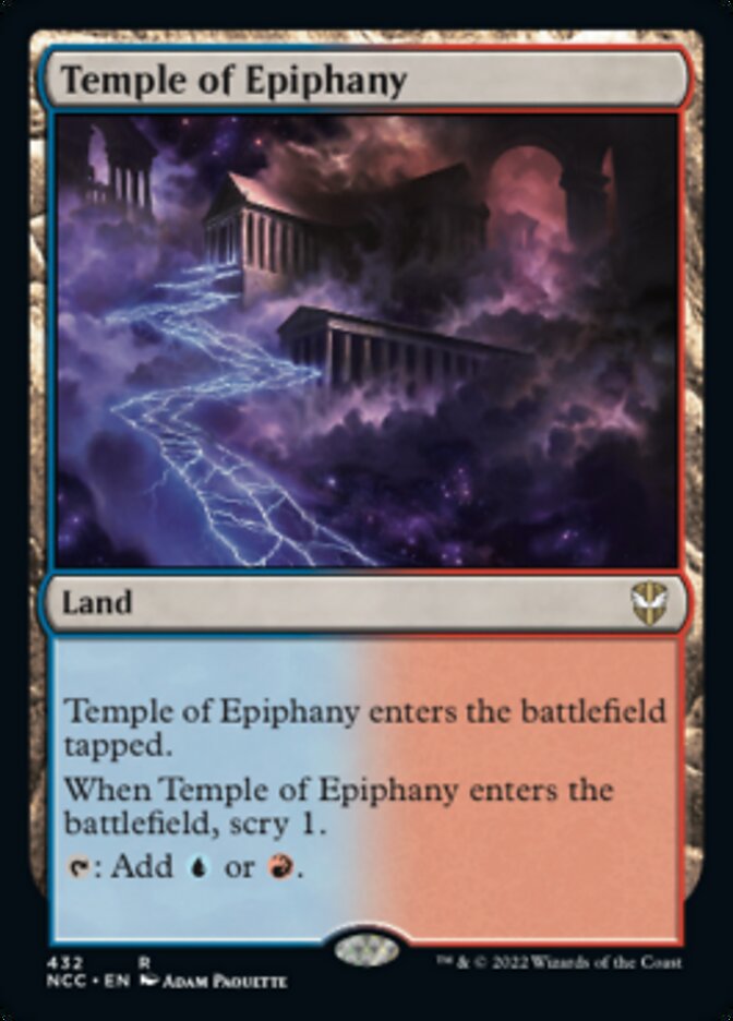 Temple of Epiphany [Streets of New Capenna Commander] | Clutch Gaming