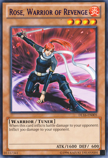 Rose, Warrior of Revenge (Purple) [DL16-EN005] Rare | Clutch Gaming