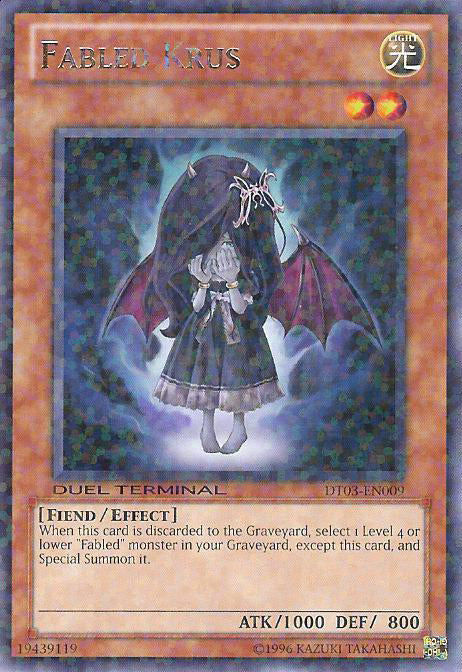 Fabled Krus [DT03-EN009] Rare | Clutch Gaming