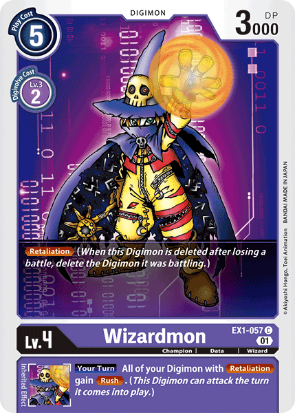 Wizardmon [EX1-057] [Classic Collection] | Clutch Gaming