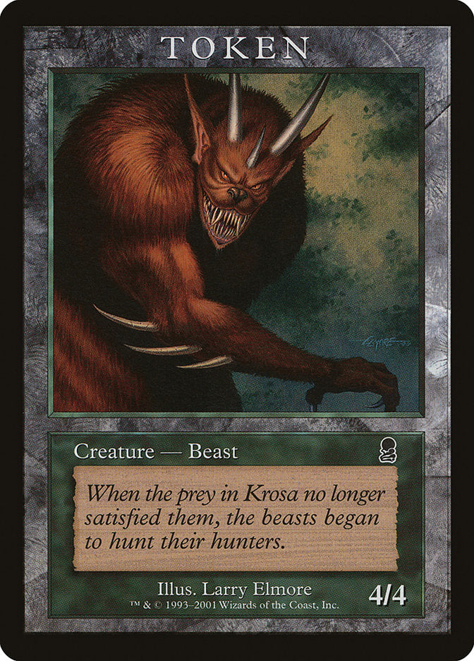 Beast Token [Magic Player Rewards 2001] | Clutch Gaming