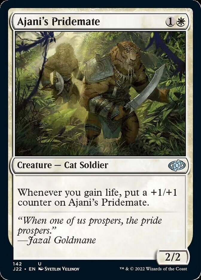 Ajani's Pridemate [Jumpstart 2022] | Clutch Gaming