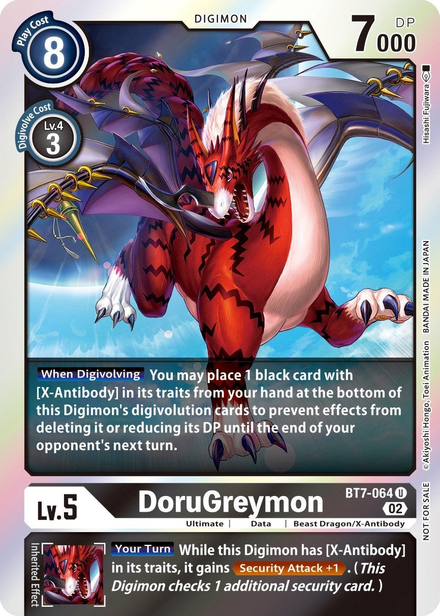 DoruGreymon [BT7-064] (Official Tournament Pack Vol. 6) [Next Adventure Promos] | Clutch Gaming