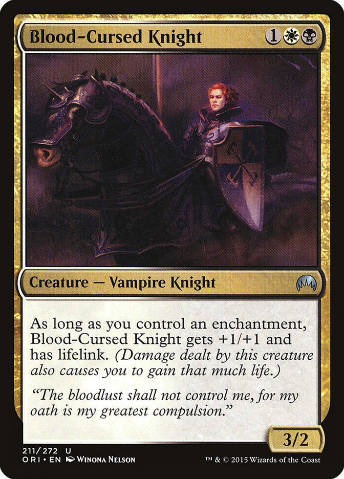 Blood-Cursed Knight [Magic Origins] | Clutch Gaming