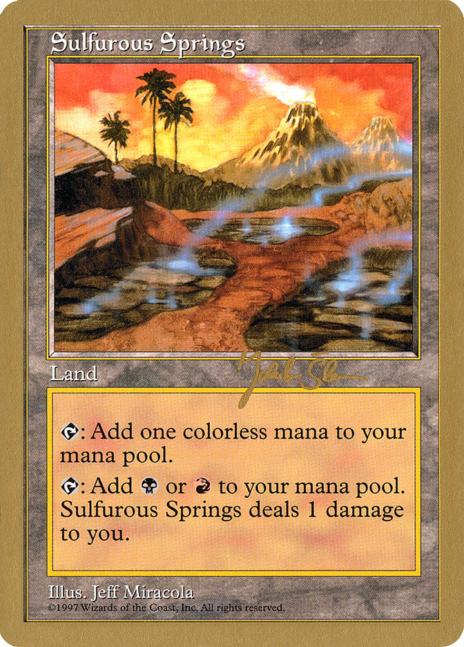 Sulfurous Springs (Jakub Slemr) [World Championship Decks 1997] | Clutch Gaming