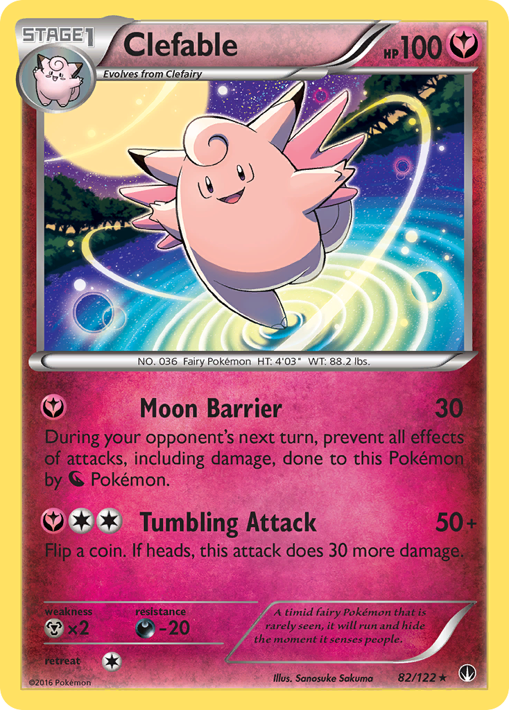 Clefable (82/122) [XY: BREAKpoint] | Clutch Gaming