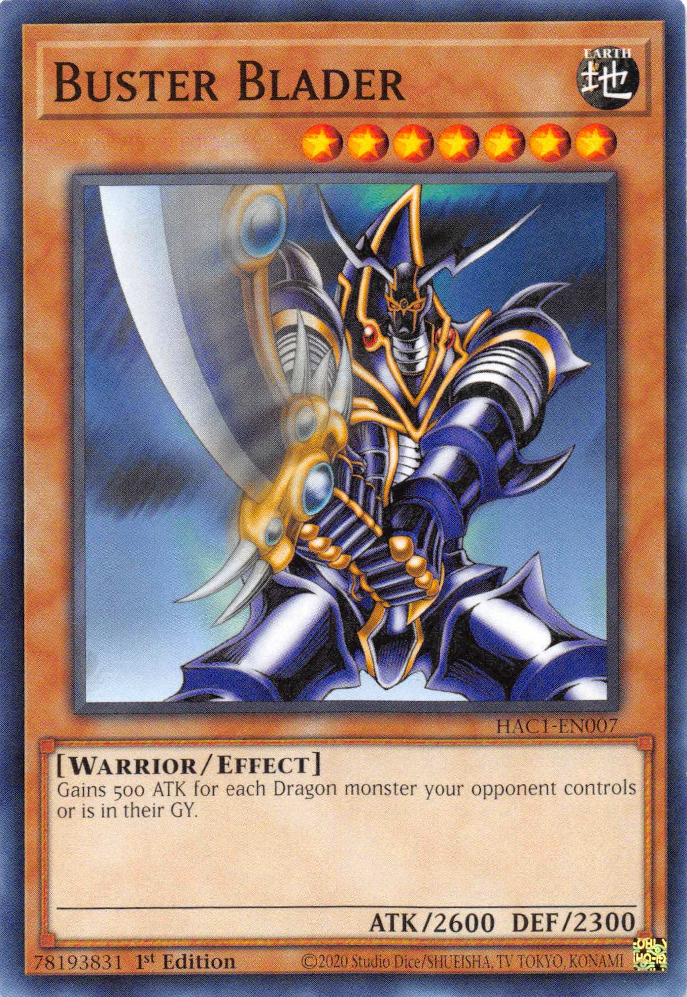 Buster Blader [HAC1-EN007] Common | Clutch Gaming