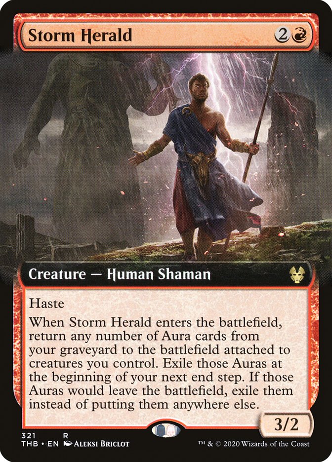 Storm Herald (Extended Art) [Theros Beyond Death] | Clutch Gaming