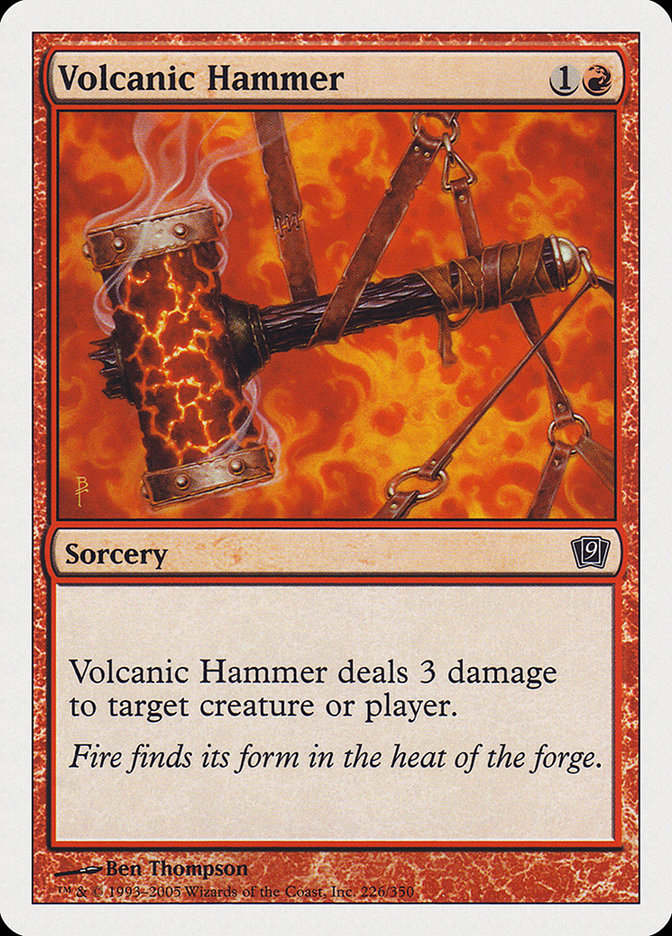 Volcanic Hammer [Ninth Edition] | Clutch Gaming