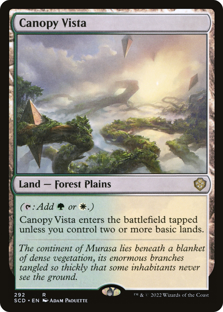 Canopy Vista [Starter Commander Decks] | Clutch Gaming