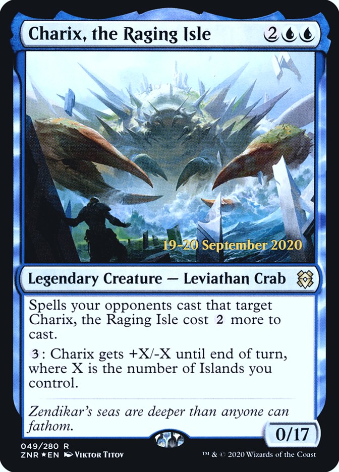 Charix, the Raging Isle [Zendikar Rising Prerelease Promos] | Clutch Gaming