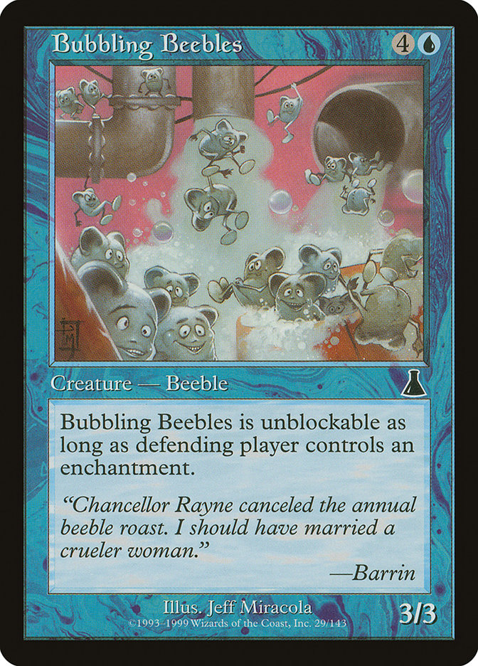 Bubbling Beebles [Urza's Destiny] | Clutch Gaming