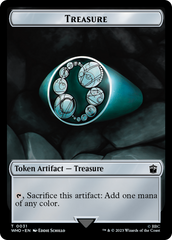 Copy // Treasure (0031) Double-Sided Token [Doctor Who Tokens] | Clutch Gaming