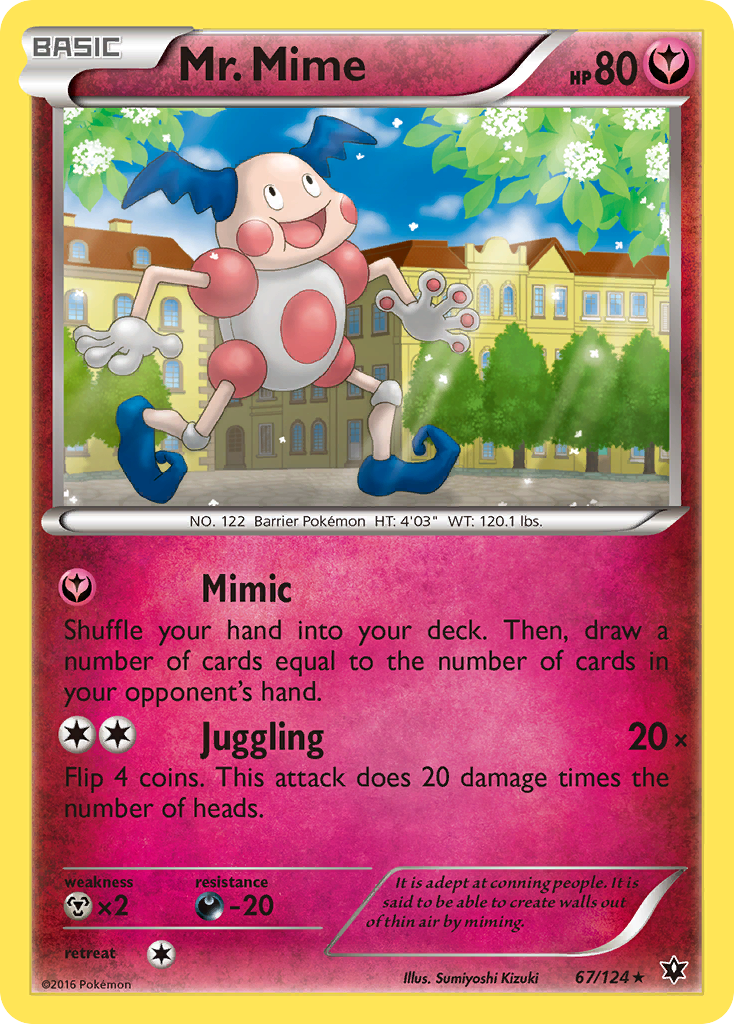 Mr. Mime (67/124) [XY: Fates Collide] | Clutch Gaming