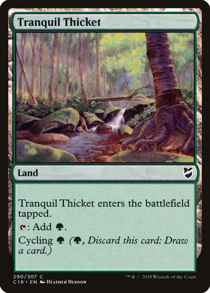 Tranquil Thicket [Commander 2018] | Clutch Gaming