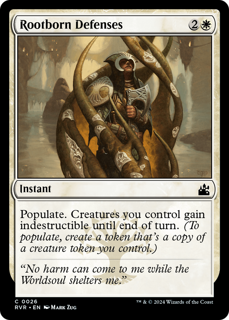 Rootborn Defenses [Ravnica Remastered] | Clutch Gaming