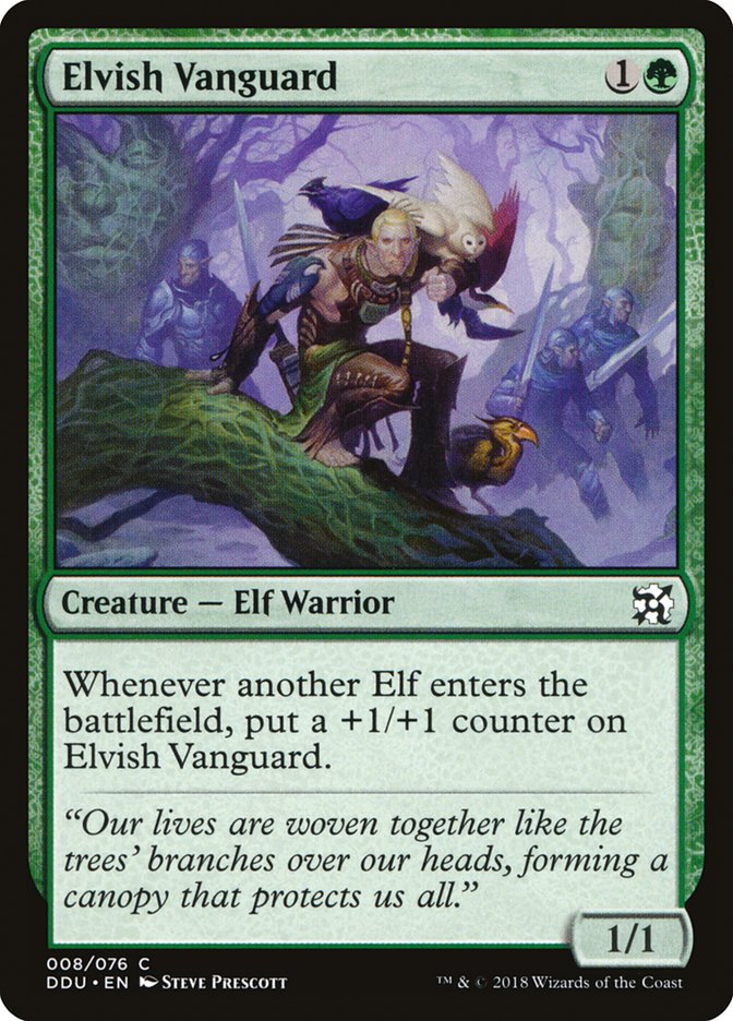 Elvish Vanguard [Duel Decks: Elves vs. Inventors] | Clutch Gaming