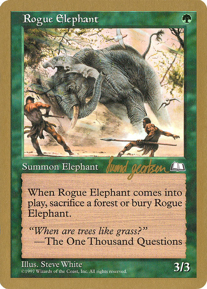 Rogue Elephant (Svend Geertsen) [World Championship Decks 1997] | Clutch Gaming