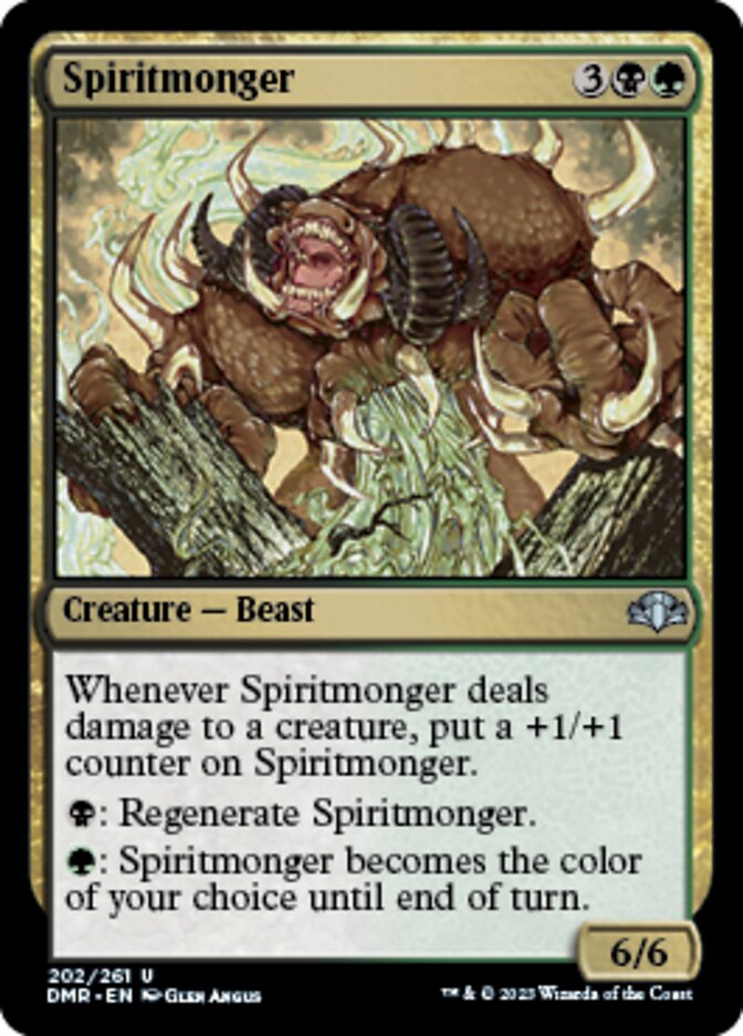 Spiritmonger [Dominaria Remastered] | Clutch Gaming