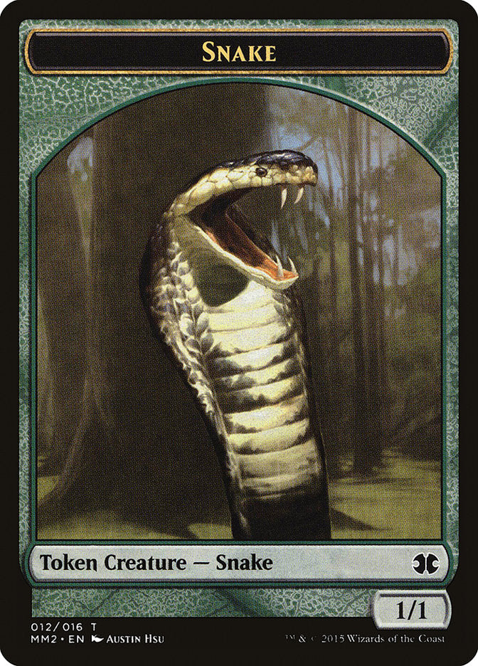 Snake Token [Modern Masters 2015 Tokens] | Clutch Gaming